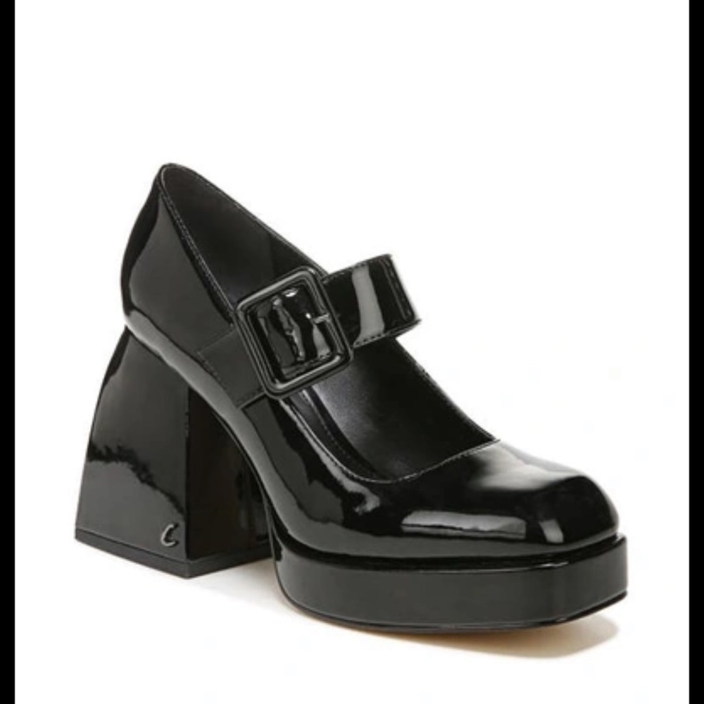 Circus by Sam Edelman Black Mary Jane Platform Heels